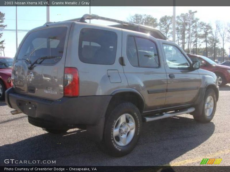 Granite Metallic / Gray 2003 Nissan Xterra XE V6