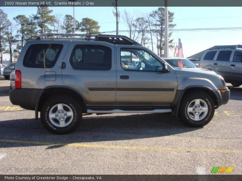 Granite Metallic / Gray 2003 Nissan Xterra XE V6