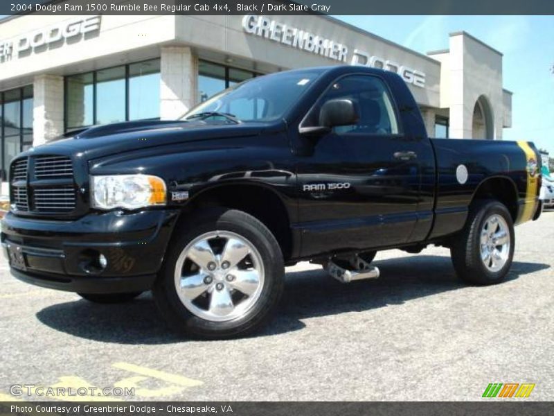 Black / Dark Slate Gray 2004 Dodge Ram 1500 Rumble Bee Regular Cab 4x4