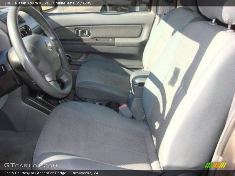 Granite Metallic / Gray 2003 Nissan Xterra XE V6