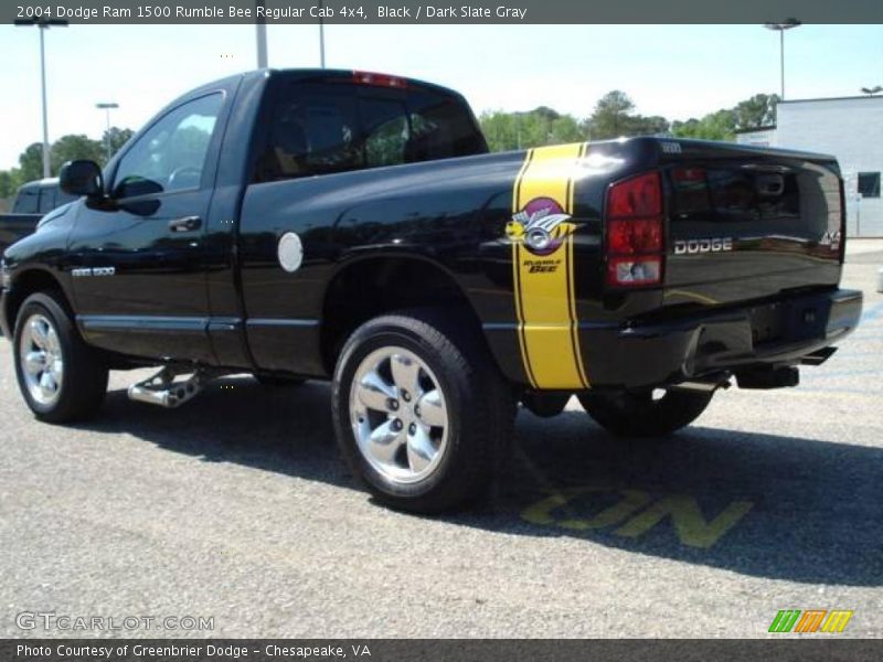 Black / Dark Slate Gray 2004 Dodge Ram 1500 Rumble Bee Regular Cab 4x4