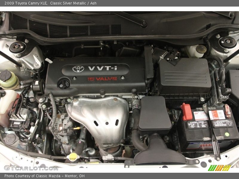 Classic Silver Metallic / Ash 2009 Toyota Camry XLE