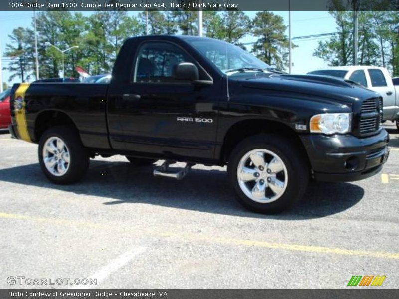 Black / Dark Slate Gray 2004 Dodge Ram 1500 Rumble Bee Regular Cab 4x4