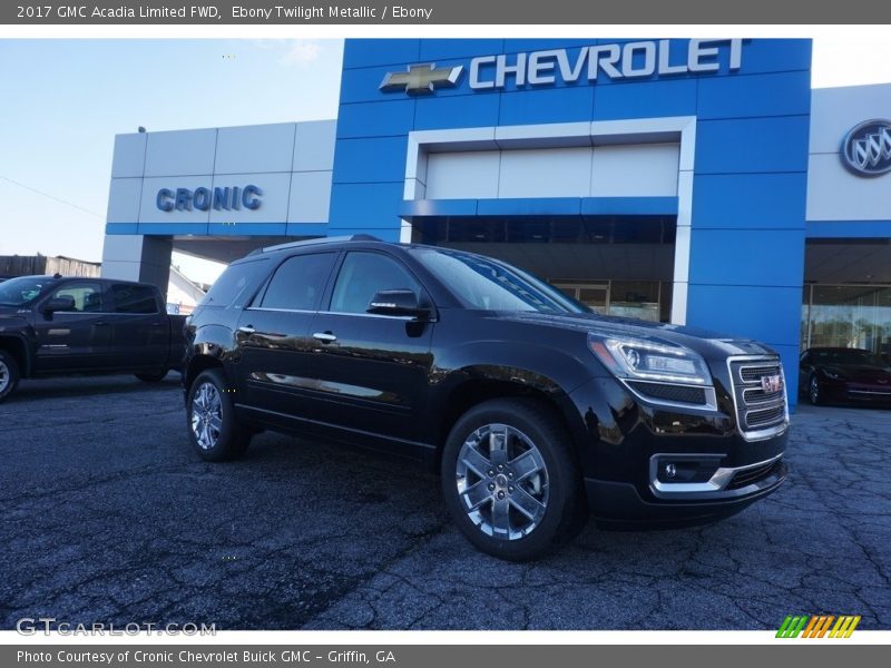 Ebony Twilight Metallic / Ebony 2017 GMC Acadia Limited FWD