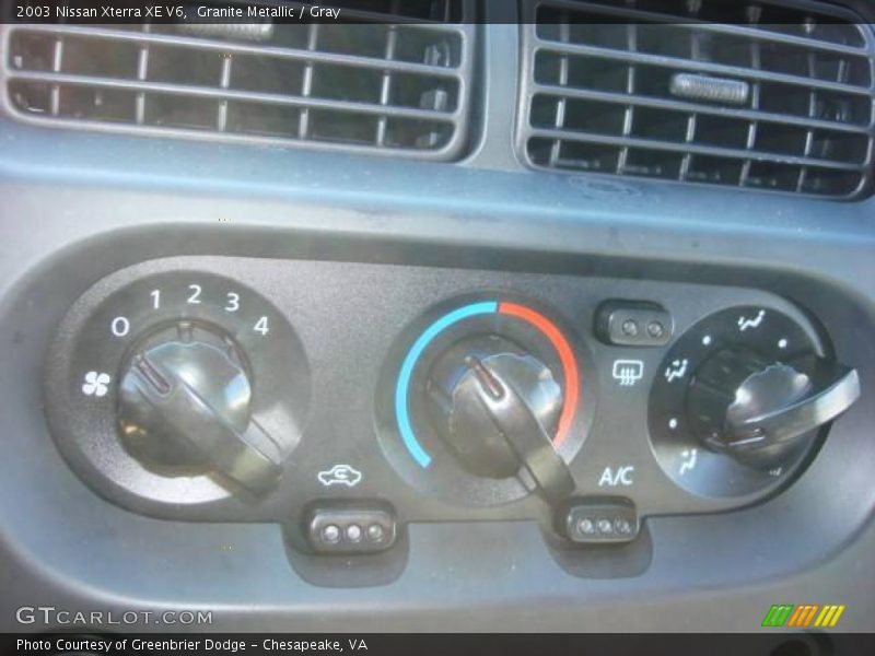 Granite Metallic / Gray 2003 Nissan Xterra XE V6