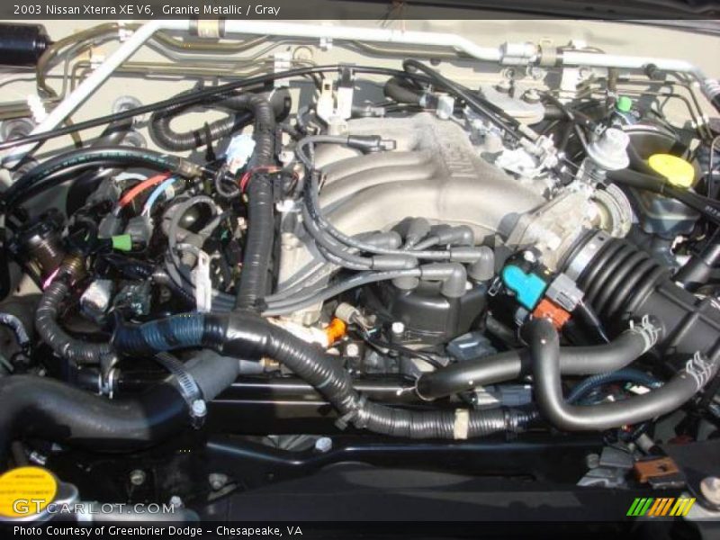 Granite Metallic / Gray 2003 Nissan Xterra XE V6