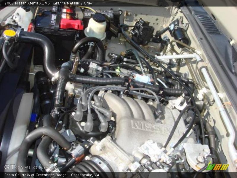 Granite Metallic / Gray 2003 Nissan Xterra XE V6