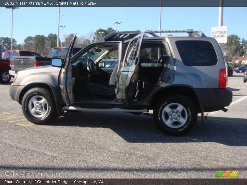 Granite Metallic / Gray 2003 Nissan Xterra XE V6