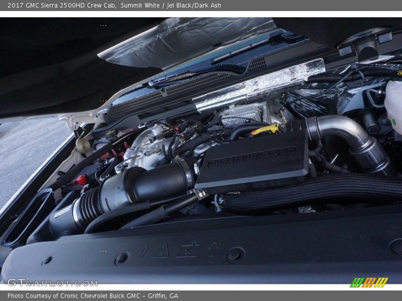 Summit White / Jet Black/Dark Ash 2017 GMC Sierra 2500HD Crew Cab