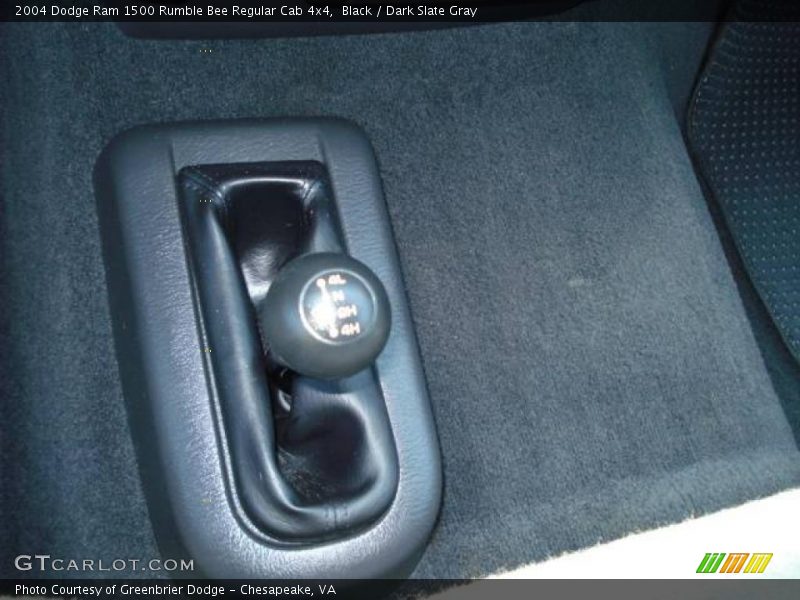 Black / Dark Slate Gray 2004 Dodge Ram 1500 Rumble Bee Regular Cab 4x4