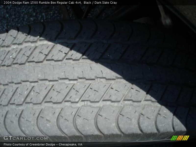 Black / Dark Slate Gray 2004 Dodge Ram 1500 Rumble Bee Regular Cab 4x4
