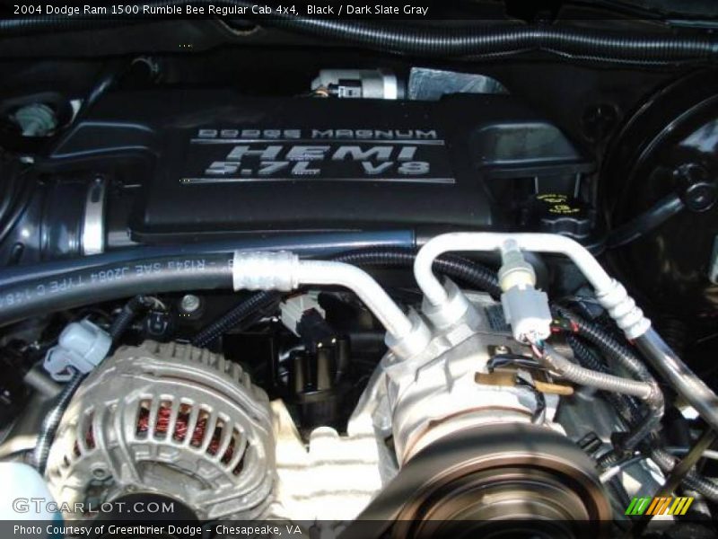 Black / Dark Slate Gray 2004 Dodge Ram 1500 Rumble Bee Regular Cab 4x4