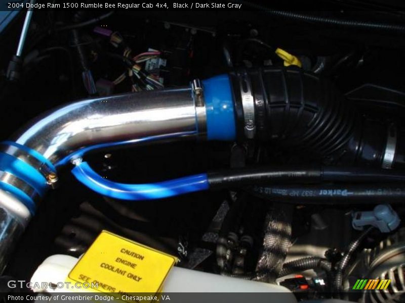 Black / Dark Slate Gray 2004 Dodge Ram 1500 Rumble Bee Regular Cab 4x4