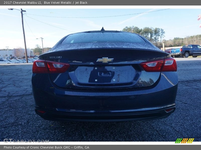 Blue Velvet Metallic / Jet Black 2017 Chevrolet Malibu LS