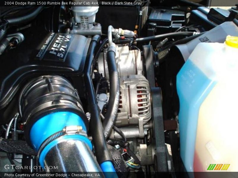 Black / Dark Slate Gray 2004 Dodge Ram 1500 Rumble Bee Regular Cab 4x4