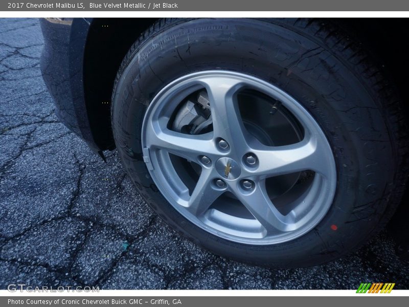 Blue Velvet Metallic / Jet Black 2017 Chevrolet Malibu LS
