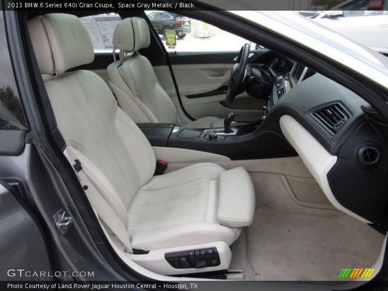 Space Gray Metallic / Black 2013 BMW 6 Series 640i Gran Coupe