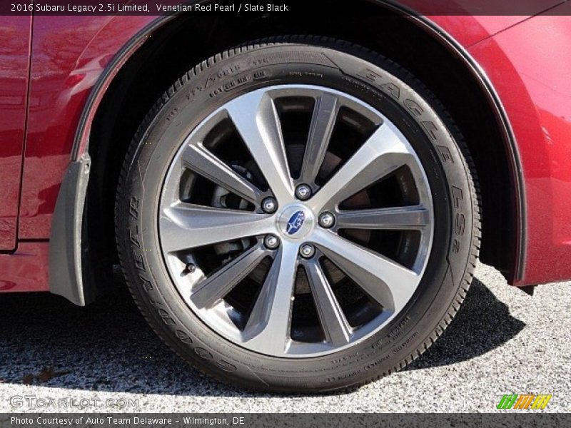 Venetian Red Pearl / Slate Black 2016 Subaru Legacy 2.5i Limited