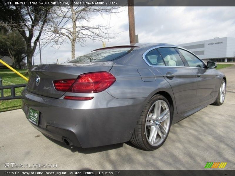 Space Gray Metallic / Black 2013 BMW 6 Series 640i Gran Coupe