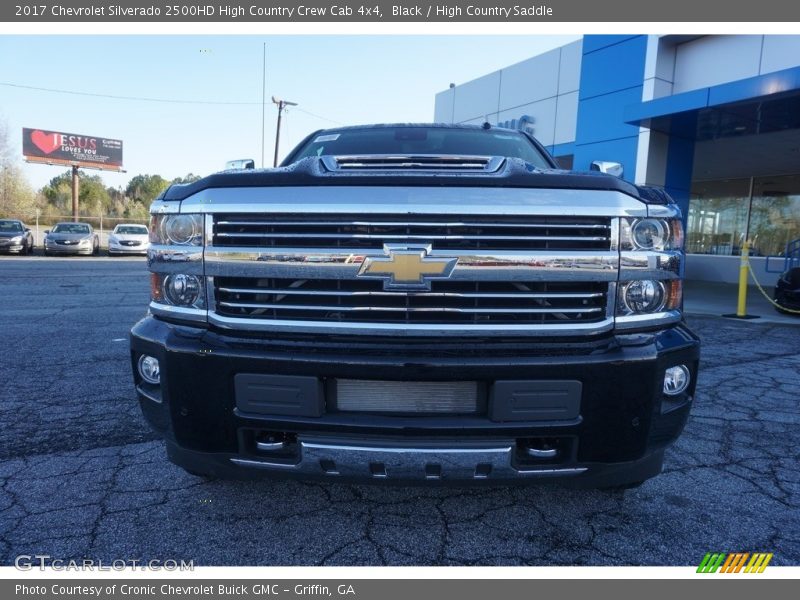 Black / High Country Saddle 2017 Chevrolet Silverado 2500HD High Country Crew Cab 4x4