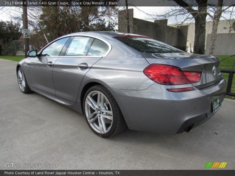 Space Gray Metallic / Black 2013 BMW 6 Series 640i Gran Coupe