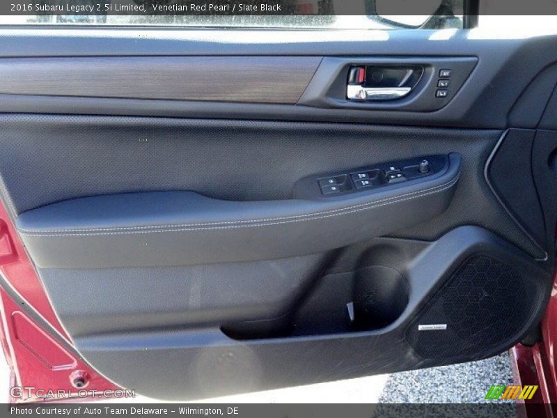 Venetian Red Pearl / Slate Black 2016 Subaru Legacy 2.5i Limited