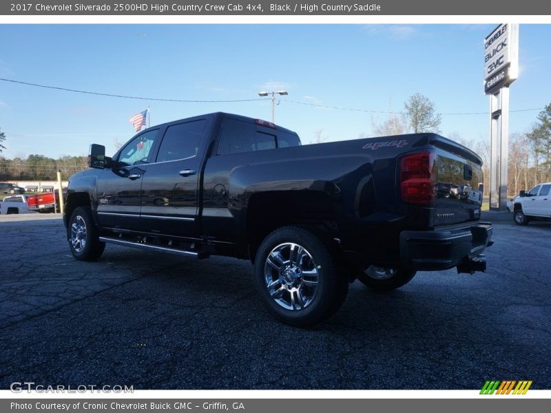 Black / High Country Saddle 2017 Chevrolet Silverado 2500HD High Country Crew Cab 4x4