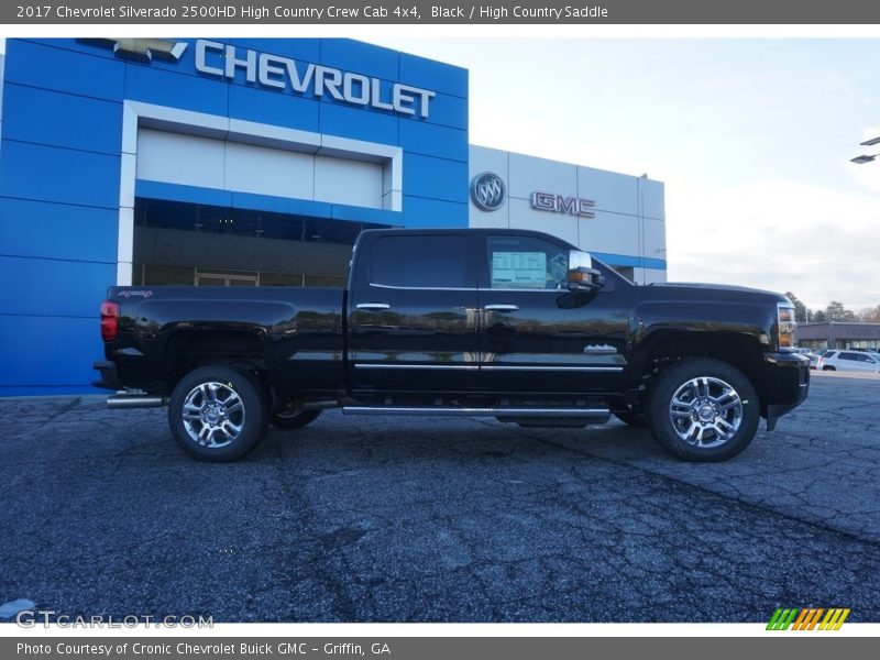 Black / High Country Saddle 2017 Chevrolet Silverado 2500HD High Country Crew Cab 4x4