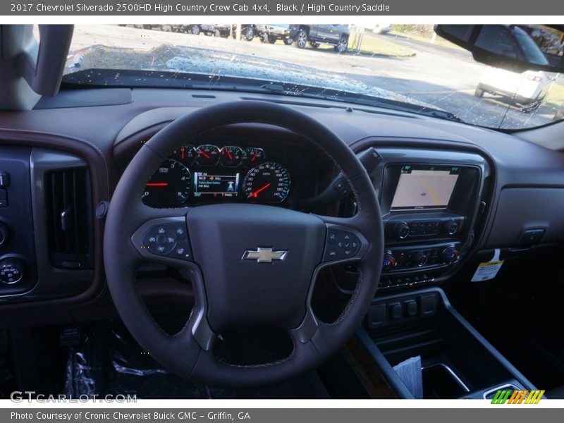 Black / High Country Saddle 2017 Chevrolet Silverado 2500HD High Country Crew Cab 4x4