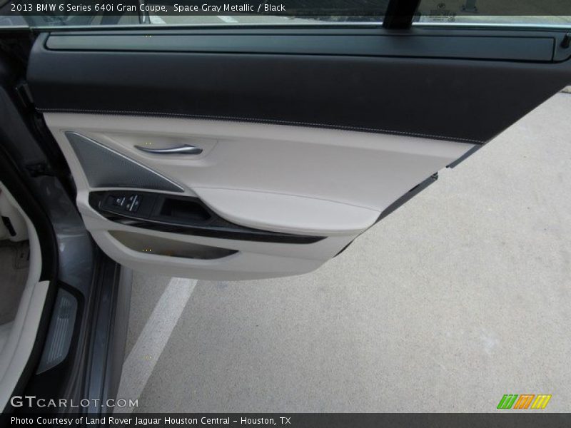 Space Gray Metallic / Black 2013 BMW 6 Series 640i Gran Coupe