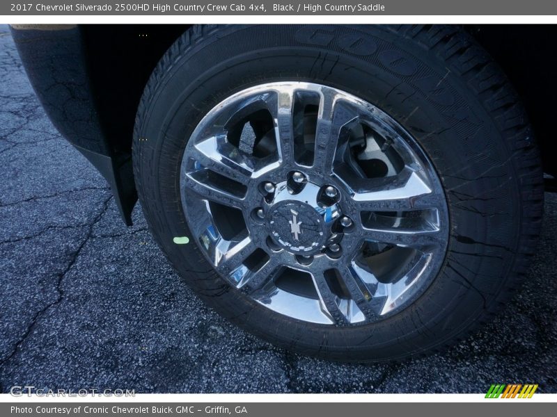 Black / High Country Saddle 2017 Chevrolet Silverado 2500HD High Country Crew Cab 4x4