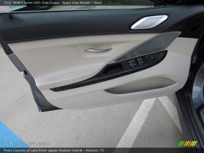 Space Gray Metallic / Black 2013 BMW 6 Series 640i Gran Coupe