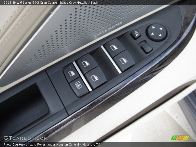 Space Gray Metallic / Black 2013 BMW 6 Series 640i Gran Coupe