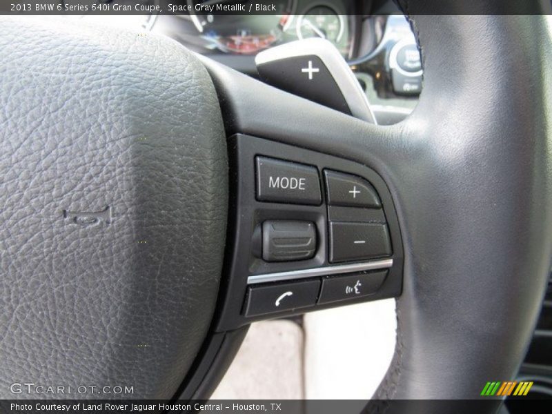 Space Gray Metallic / Black 2013 BMW 6 Series 640i Gran Coupe