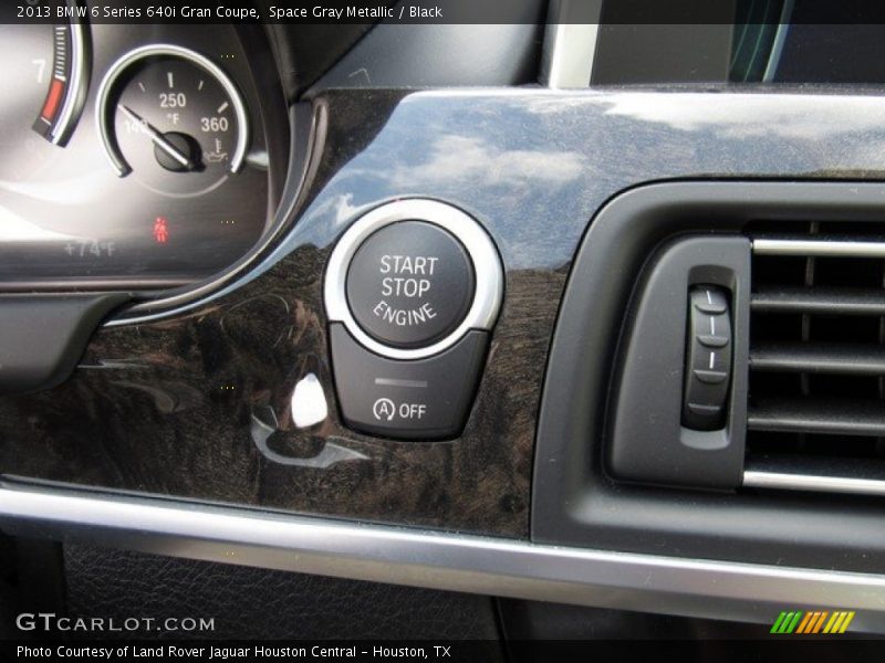 Space Gray Metallic / Black 2013 BMW 6 Series 640i Gran Coupe