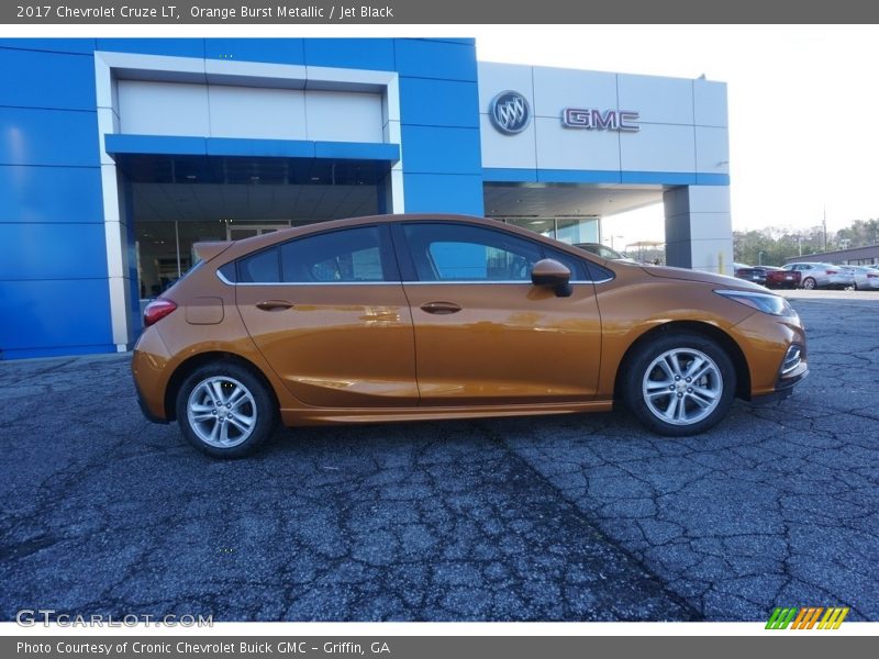 Orange Burst Metallic / Jet Black 2017 Chevrolet Cruze LT