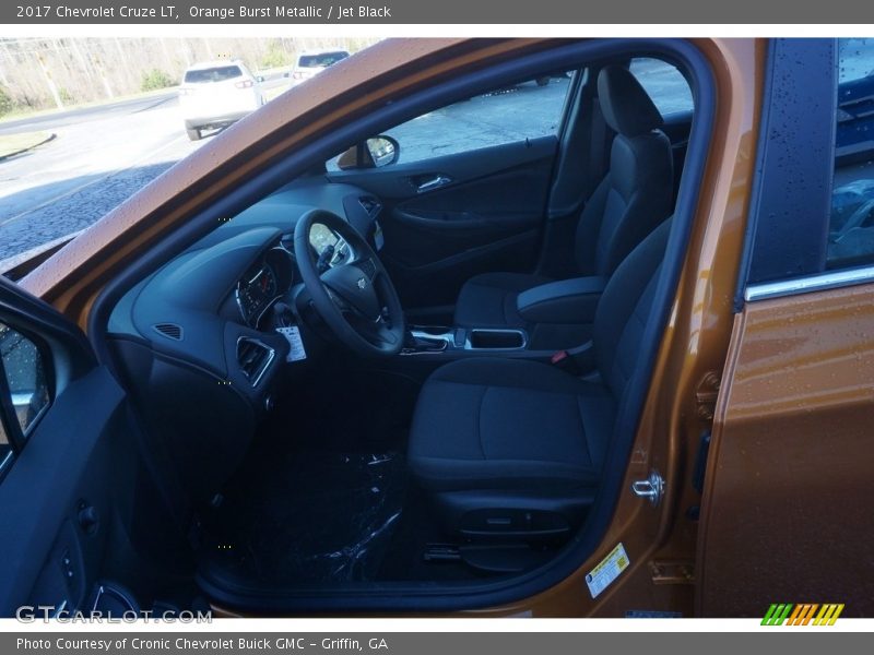 Orange Burst Metallic / Jet Black 2017 Chevrolet Cruze LT