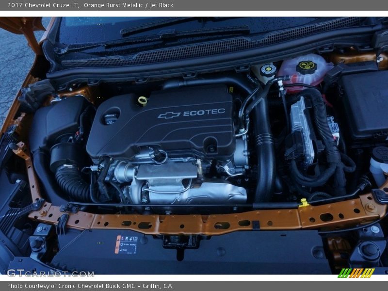 Orange Burst Metallic / Jet Black 2017 Chevrolet Cruze LT