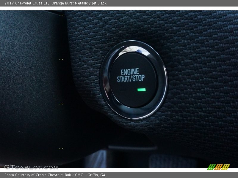 Orange Burst Metallic / Jet Black 2017 Chevrolet Cruze LT