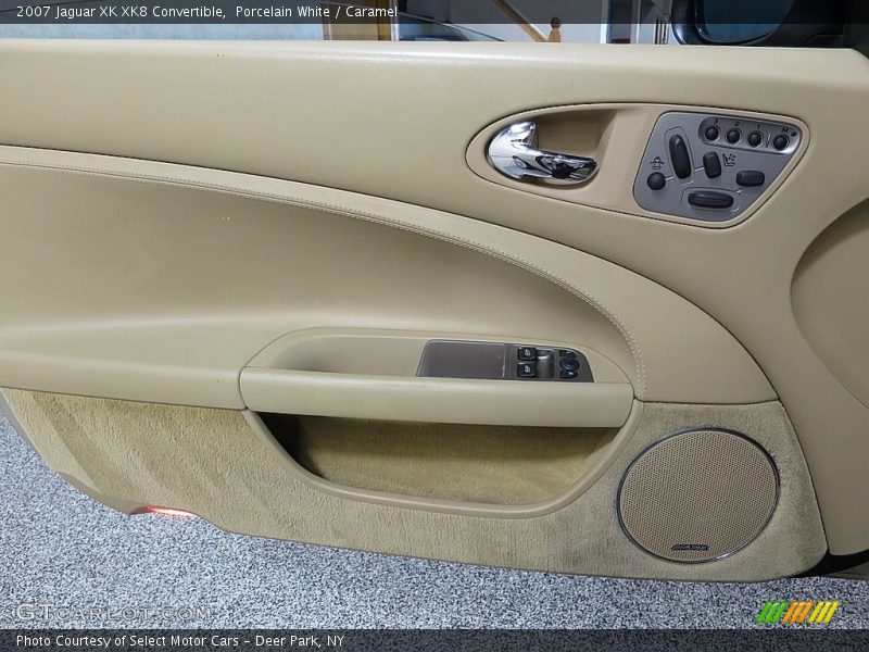 Porcelain White / Caramel 2007 Jaguar XK XK8 Convertible