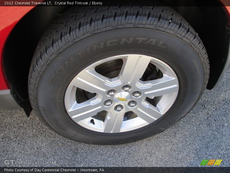 Crystal Red Tintcoat / Ebony 2012 Chevrolet Traverse LT
