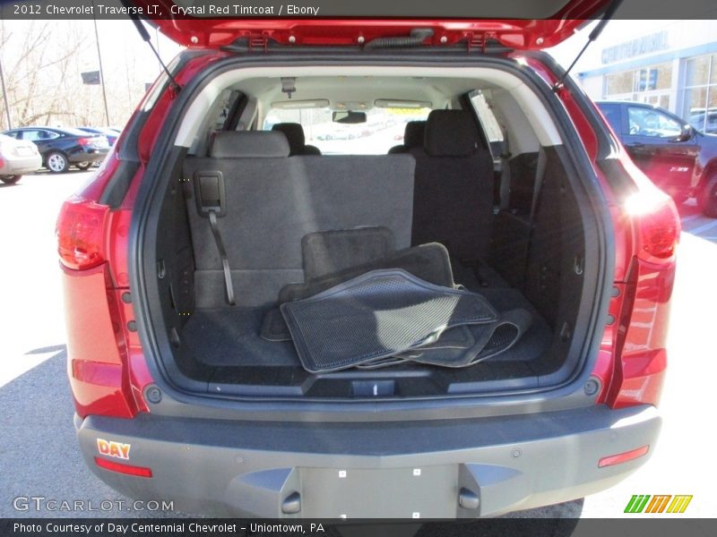 Crystal Red Tintcoat / Ebony 2012 Chevrolet Traverse LT