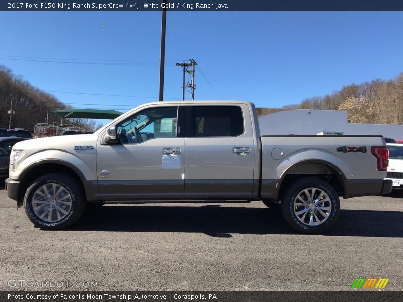 White Gold / King Ranch Java 2017 Ford F150 King Ranch SuperCrew 4x4