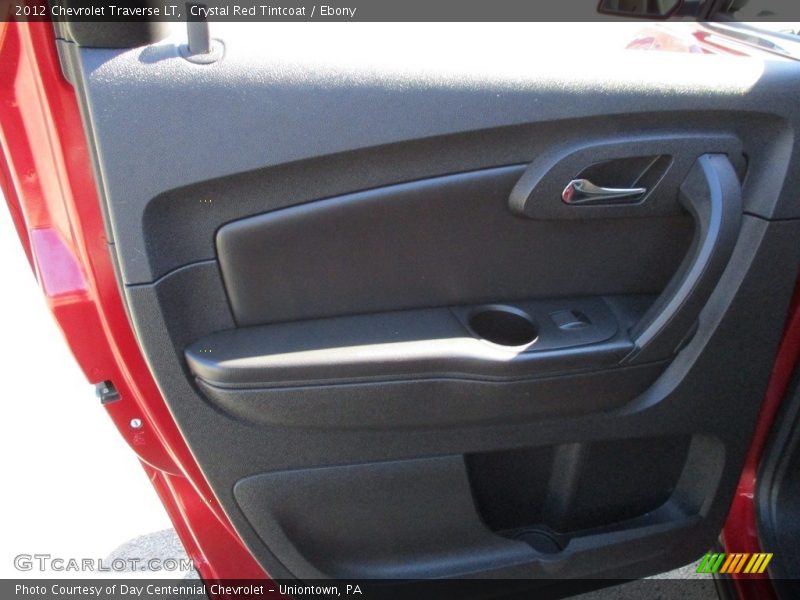 Crystal Red Tintcoat / Ebony 2012 Chevrolet Traverse LT