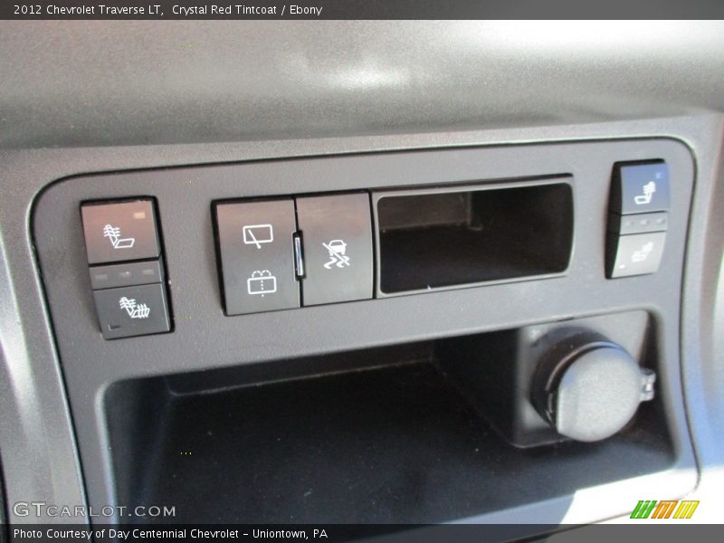 Crystal Red Tintcoat / Ebony 2012 Chevrolet Traverse LT