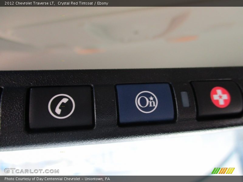 Crystal Red Tintcoat / Ebony 2012 Chevrolet Traverse LT