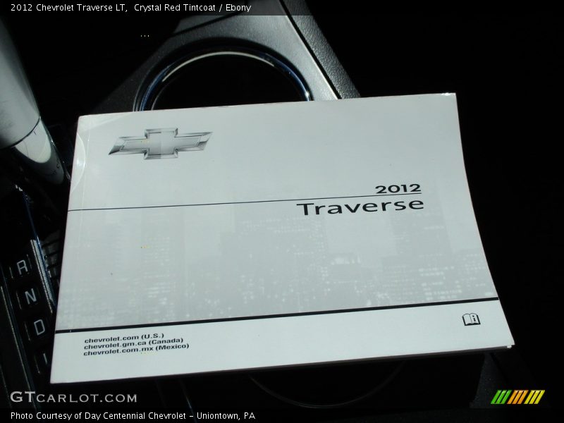 Crystal Red Tintcoat / Ebony 2012 Chevrolet Traverse LT