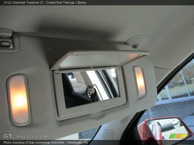 Crystal Red Tintcoat / Ebony 2012 Chevrolet Traverse LT