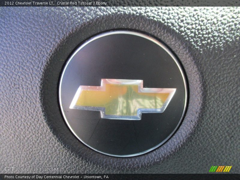 Crystal Red Tintcoat / Ebony 2012 Chevrolet Traverse LT