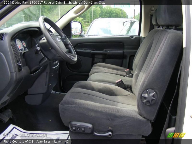 Bright White / Dark Slate Gray 2004 Dodge Ram 1500 SLT Regular Cab